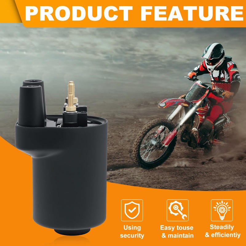 Triumilynn 166-0820 Ignition Coil for Onan 166-0648 166-0772 166-0804 541-0522 Engine He166-0761 He541-0522 Generator, Fits Onan Points Models BF B43 B48 NHC CCK - Image 2